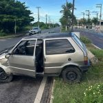 Homem de 37 anos se feriu em acidente na Avenida Melício Machado, em Aracaju