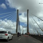 Iluminação da Ponte Aju-Barra provoca tráfego em apenas uma pista a partir de 29/05