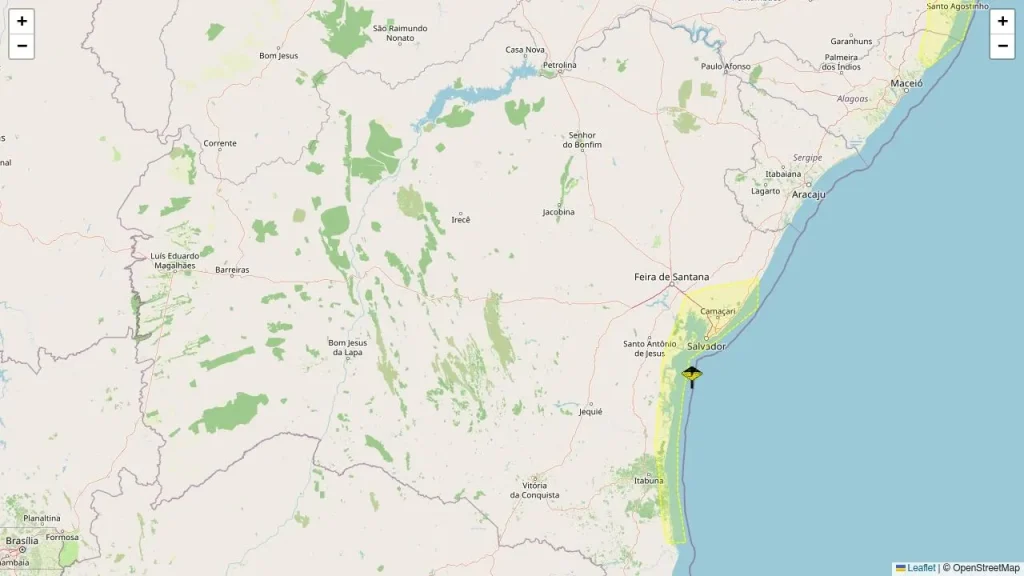 Inmet emite alerta para chuvas intensas em 44 municípios da Bahia