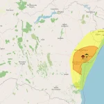 Inmet emite alertas de chuva para 131 municípios da Bahia neste domingo
