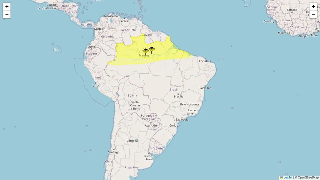 Inmet emite alertas de chuvas intensas para 5 estados brasileiros
