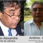 Antônio Alexandre mantém contrato irregular com Antônio Galdino, assessor do prefeito Anilton Bastos