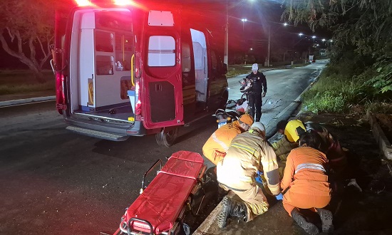 Acidente de moto deixa homem ferido no bairro Capucho em Aracaju