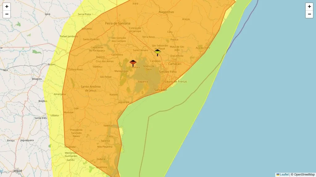 Salvador sob alertas de chuva: riscos e recomendações para a população