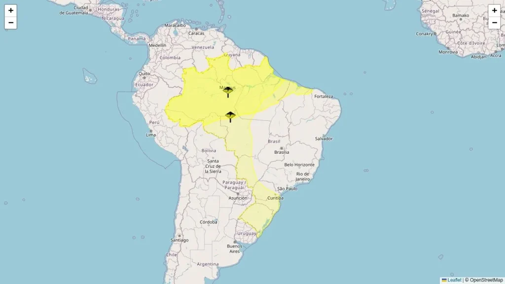 Alertas de chuvas intensas atingem 17 estados; veja se o sertão está na lista