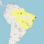 Brasil registra cinco alertas meteorológicos ativos nesta quarta-feira