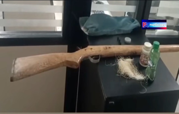 Caçadores ilegais são flagrados com espingarda artesanal no sertão baiano