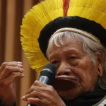 Cacique Raoni, 94 anos, luta na UTI com pneumonia e obstrução intestinal