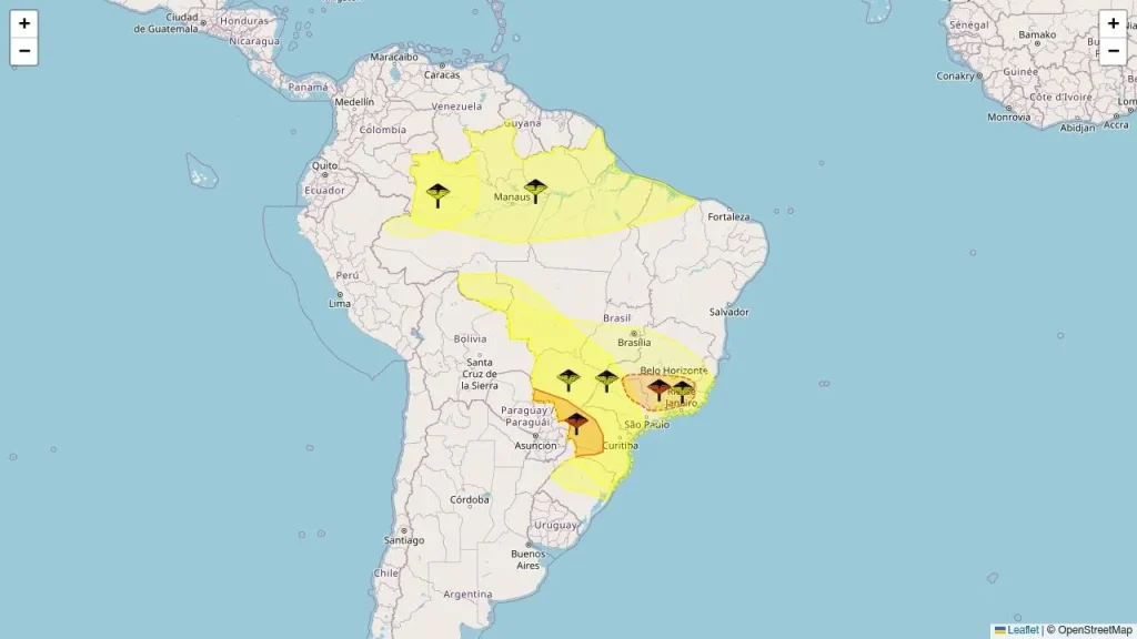 Chuvas intensas ameaçam 18 estados; veja se o sertão está na lista