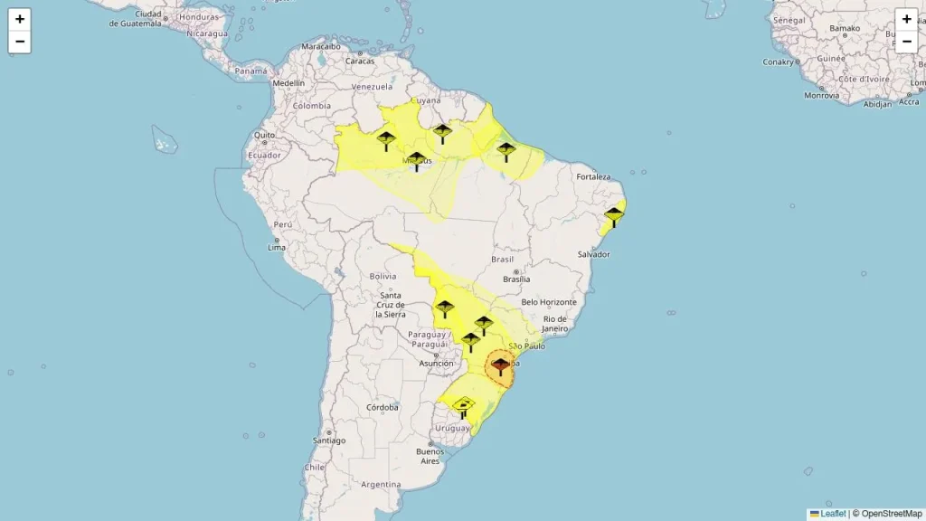 Chuvas intensas ameaçam sertão: Inmet emite alertas para 19 estados