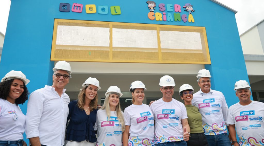 Creche-escola do Ameei em Lagarto chega à fase final com R$ 5 mi investidos