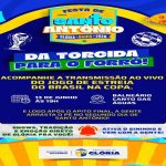 Festa de Santo Antônio em Glória terá telão para jogo do Brasil neste sábado