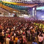 Gurutuba 2026: quadrilhas, Duquinha, Magníficos e Brasil no telão agitam Guanambi