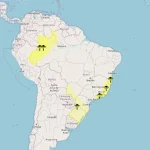 Inmet alerta para tempestades e ventos fortes em 1.397 cidades do Brasil