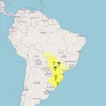 Inmet emite 7 alertas de chuvas e ventos fortes para o Brasil neste domingo