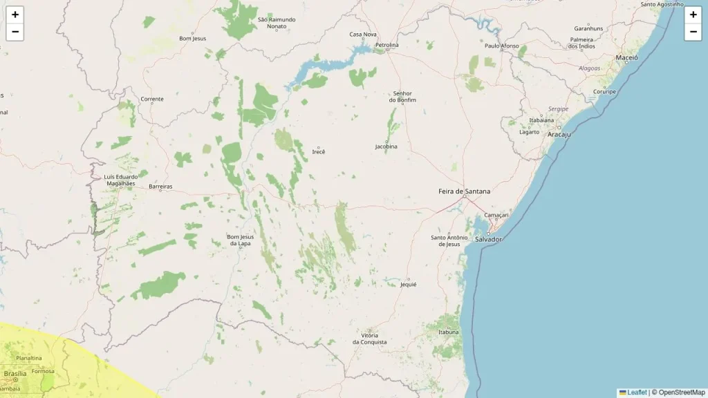 Inmet emite alerta amarelo de tempestade para municípios do sertão nesta sexta