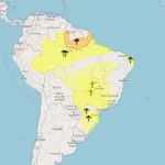 Inmet emite alertas de chuvas e tempestades para municípios do Nordeste