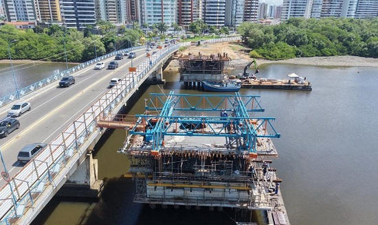 Mudanças no trânsito na Ponte Godofredo Diniz a partir de 4 de junho