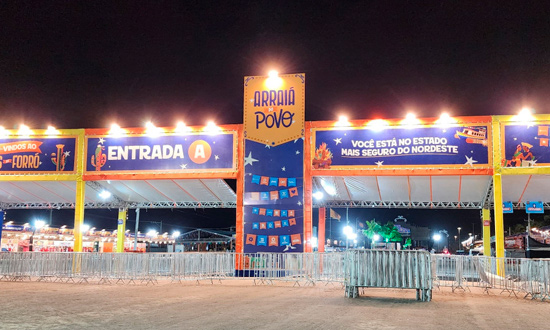 Arraiá do Povo tem entrada única nesta terça; saiba como chegar