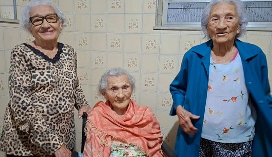 Irmãs sergipanas somam 316 anos e vencem recorde mundial de longevidade