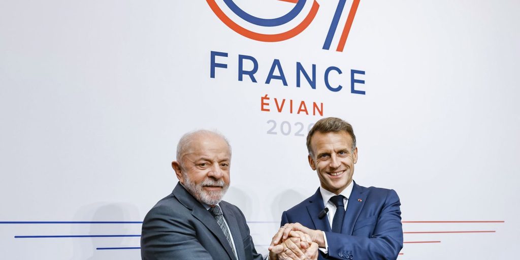 Lula fecha acordos com França e Suíça em cúpula global do G7