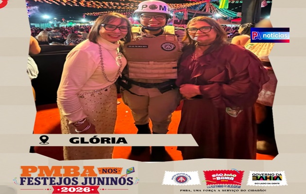 PM garante segurança na Festa de Santo Antônio em Glória