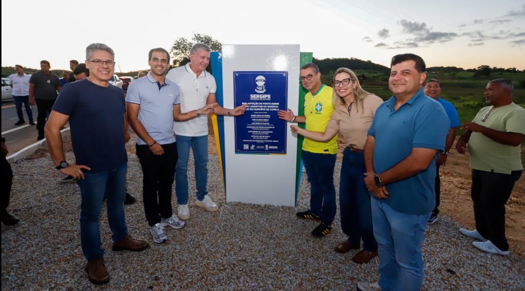 Sergipe entrega mais de R$ 50 mi em obras viárias em Capela