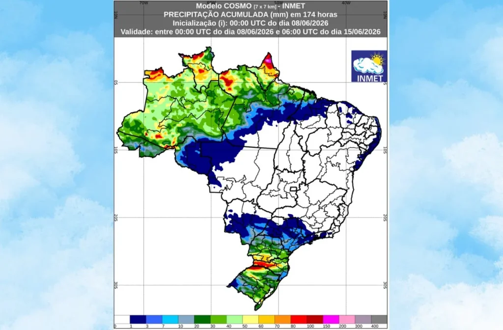 Sertão terá semana seca enquanto chuvas atingem outras regiões