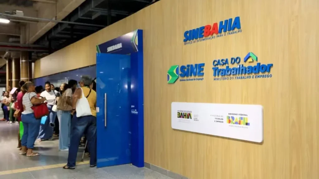 SineBahia oferece 1,3 mil vagas de emprego em diversas cidades da Bahia