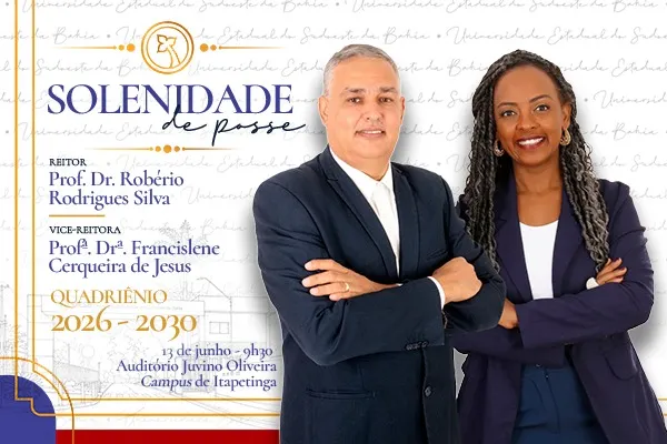 Uesb empossa novo reitor no sábado com marco histórico na gestão