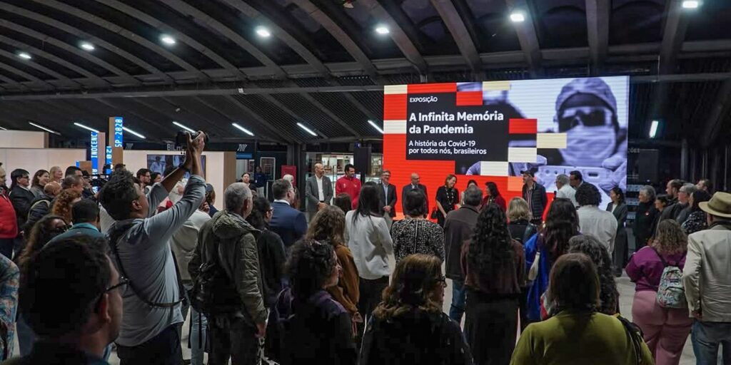 Exposição sobre a pandemia chega a São Paulo com entrada gratuita