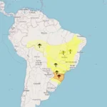 Inmet emite alertas para tempestades e baixa umidade em 22 estados