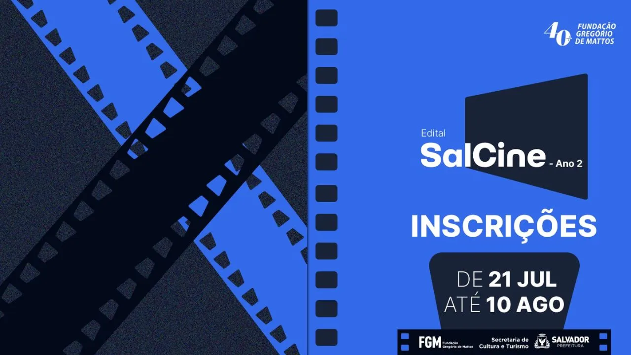 Inscrições abertas: SalCine destina R,7 mi a 16 projetos audiovisuais