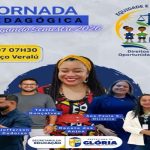 Jornada Pedagógica do Segundo Semestre acontece em Glória com foco na Educação Antirracista