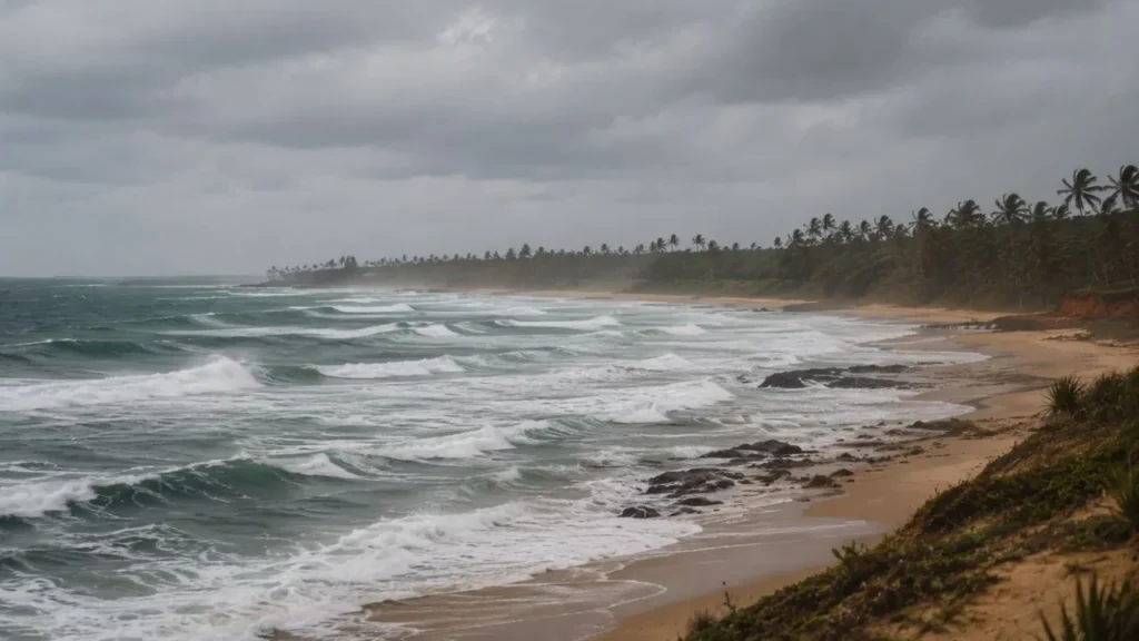 Marinha alerta para ventos de até 60 km/h no litoral da Bahia nesta terça e quarta-feira