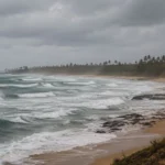 Marinha alerta para ventos de até 60 km/h no litoral da Bahia nesta terça e quarta-feira