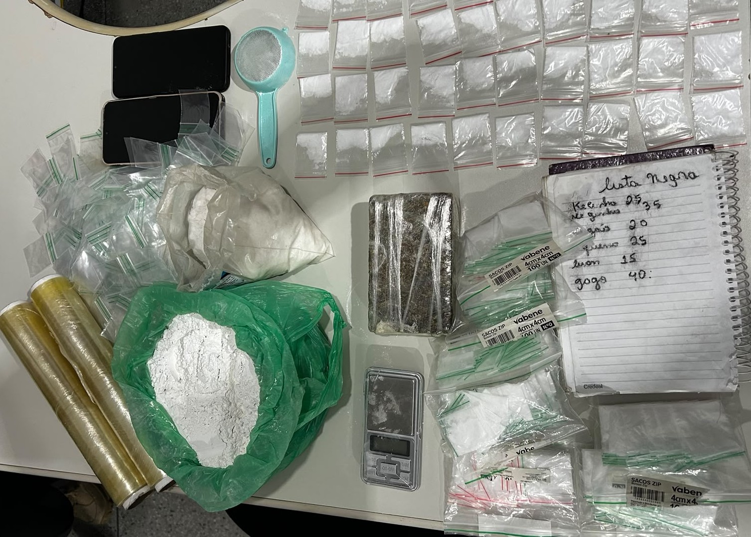 Operação prende suspeito e retira 380 porções de cocaína das ruas de Itabaiana