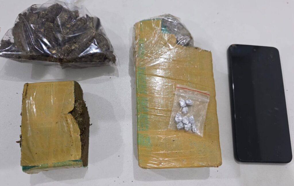 Polícia Civil prende suspeito com 1 kg de maconha em Aquidabã