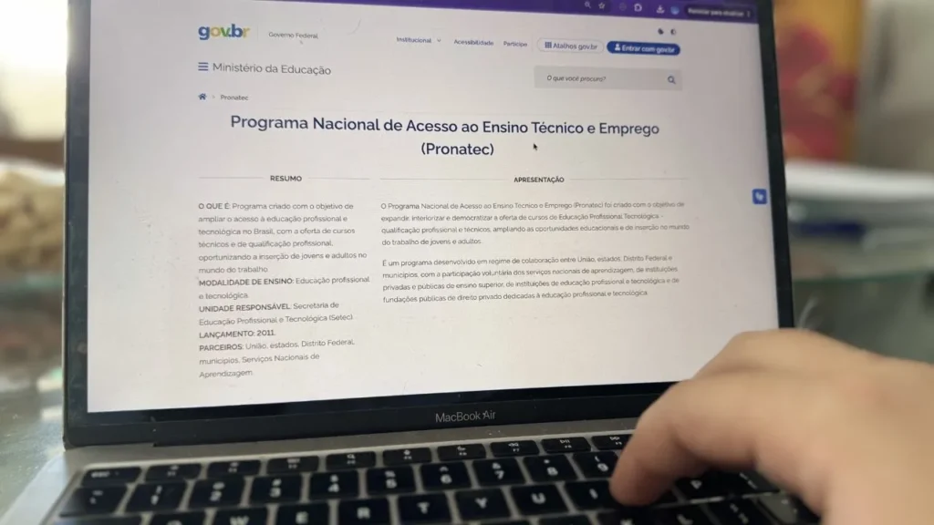 Seleção interna para professores no Pronatec é anunciada pela Secretaria da Educação