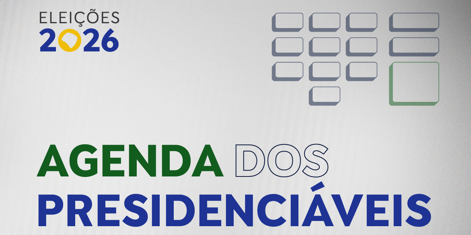 Agenda dos presidenciáveis nesta quarta-feira (26)