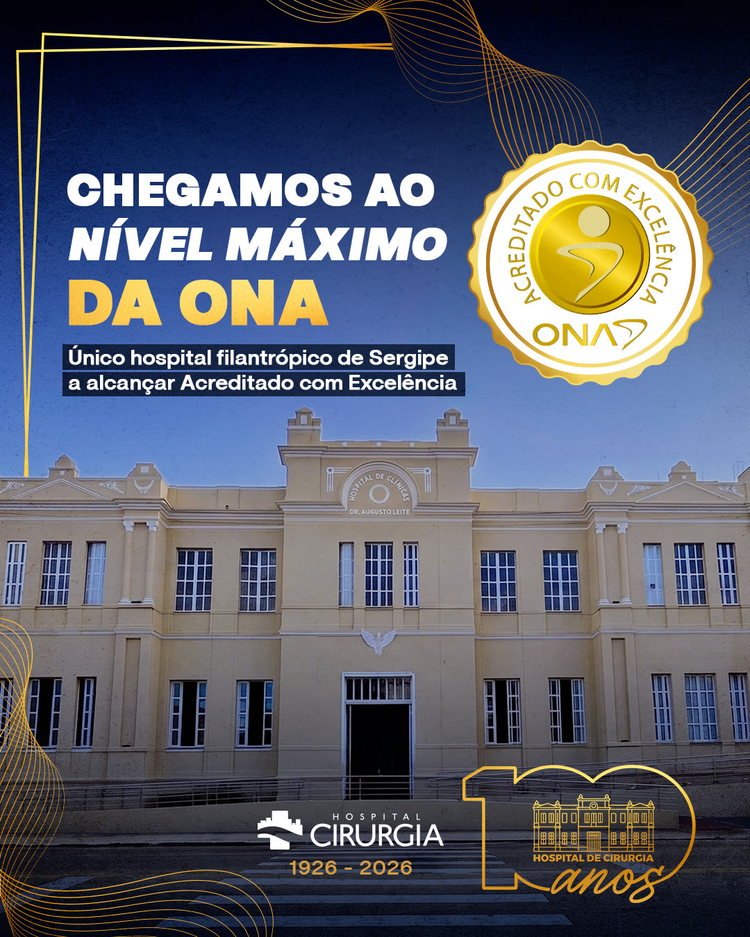 Hospital de Cirurgia conquista a Acreditação ONA Nível 3