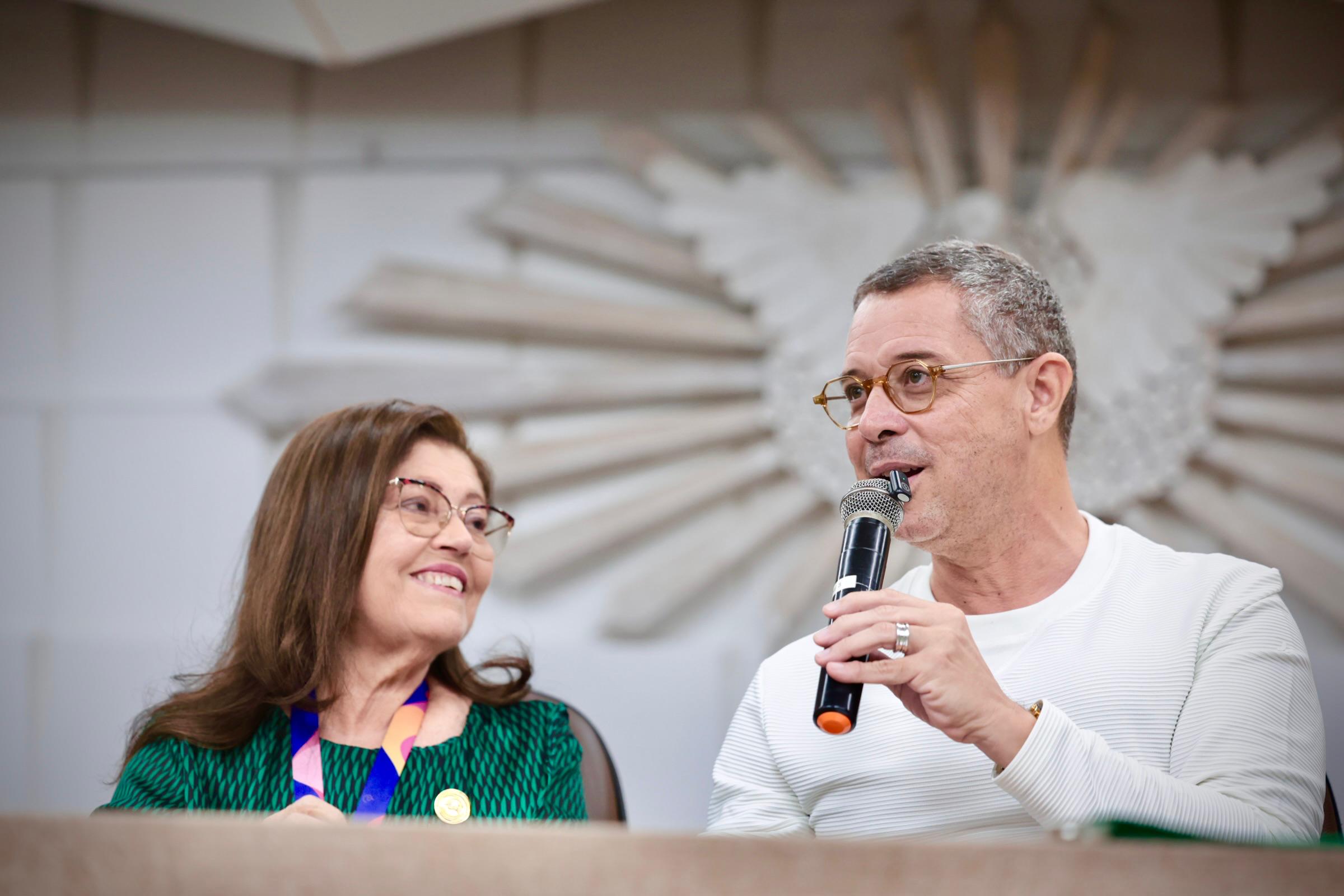 Seleção Brasileira de Ginástica Rítmica recebida no Palácio dos Despachos