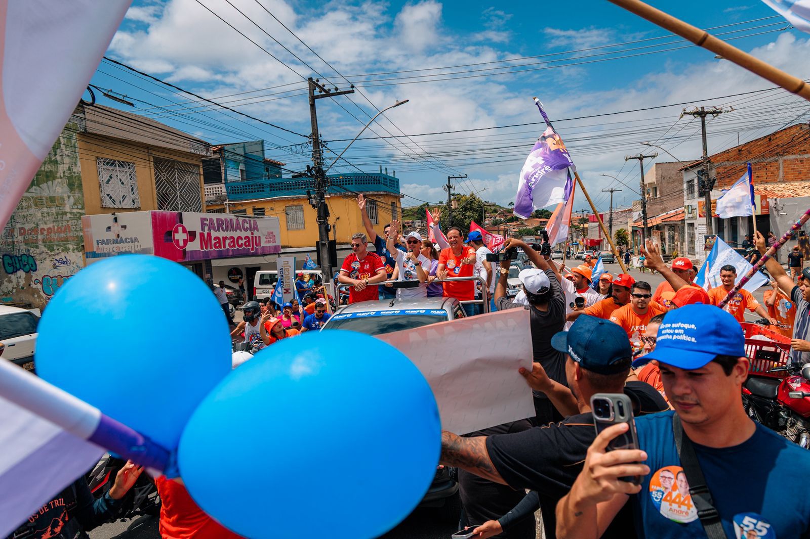 Carreata do governador Fábio Mitidieri na zona norte de Aracaju