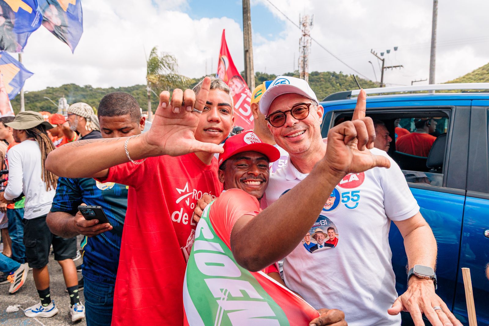 Carreata do governador Fábio Mitidieri na zona norte de Aracaju
