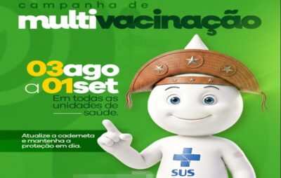 Multivacinação para menores de 15 anos começa hoje; confira datas