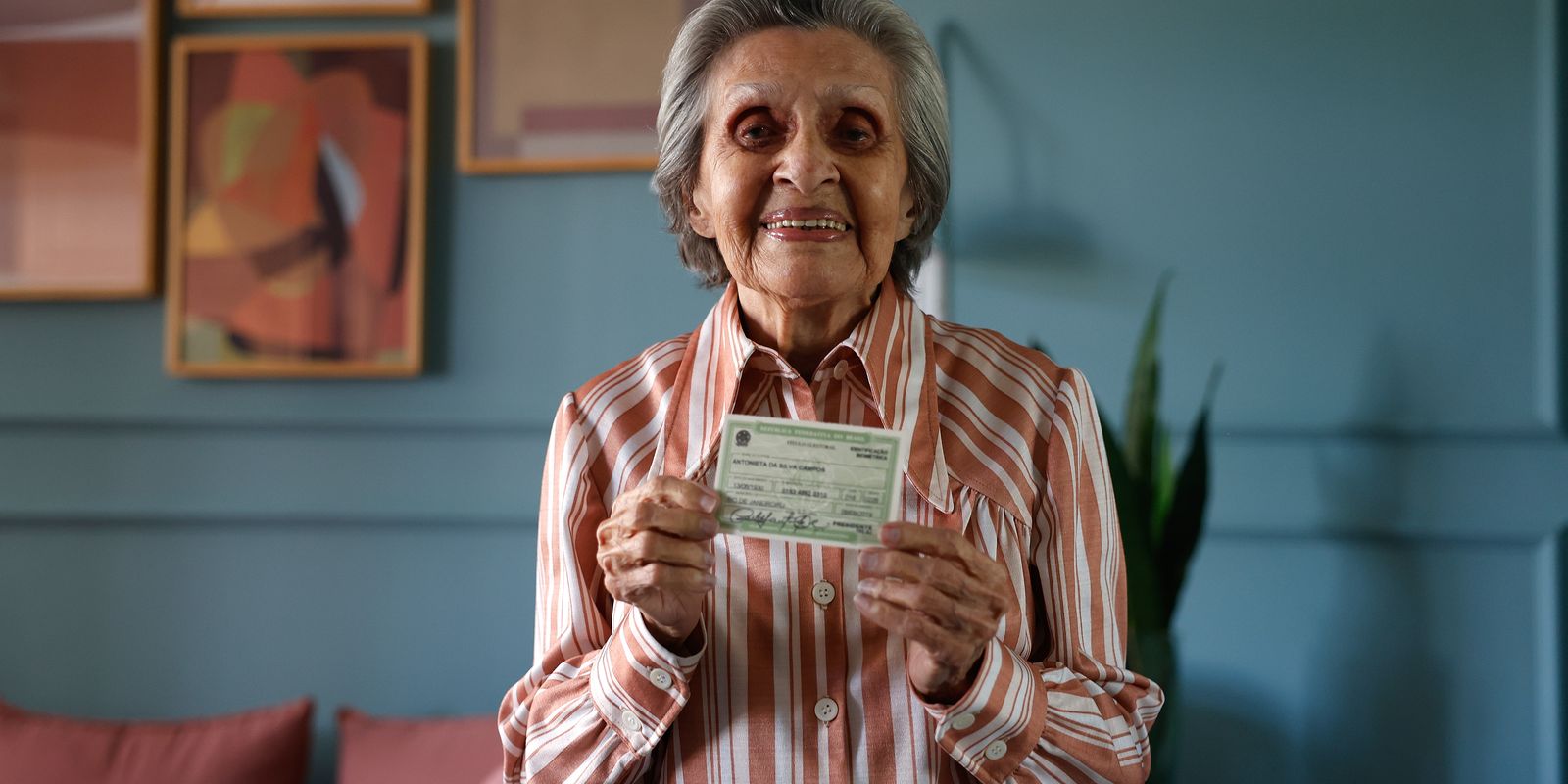 Campanha busca incentivar voto de eleitores com 70 anos ou mais