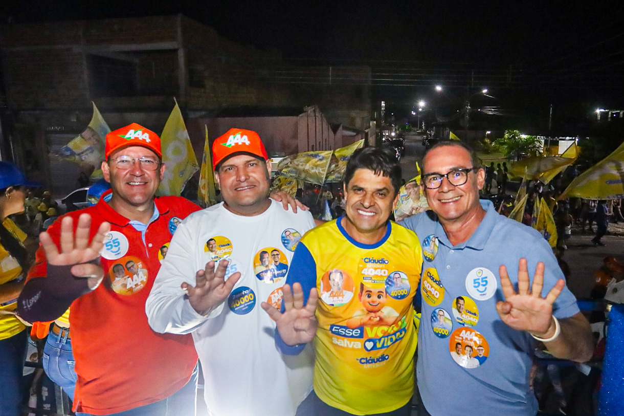 A carreata seguiu pelas ruas de Salgado até o povoado Água Fria
