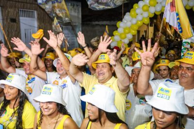 Alan de Mundinho e Elves de Everaldo acompanham Cláudio Mitidieri em Itabaianinha