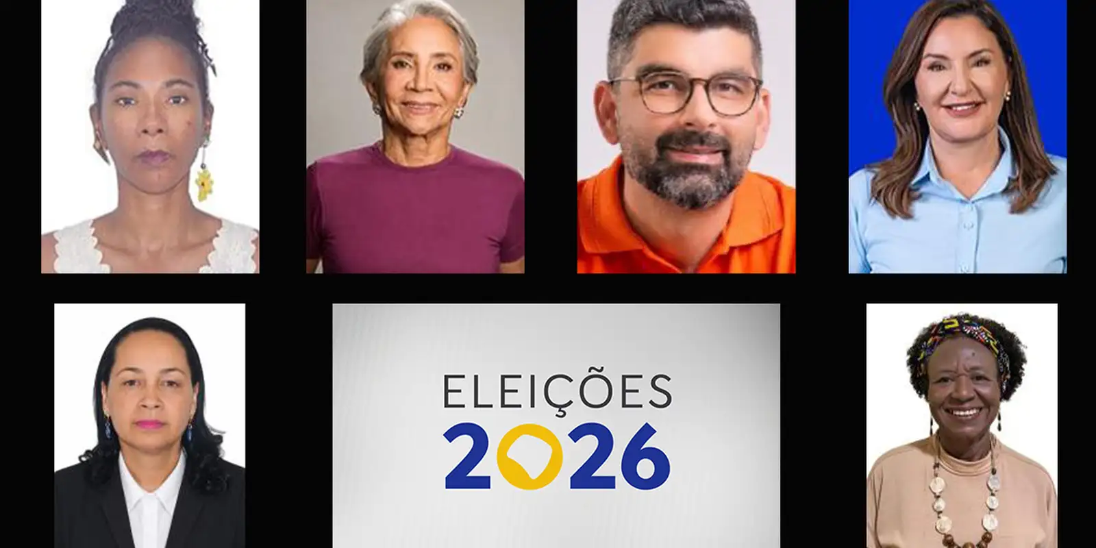 Confira os seis candidatos ao governo do Pará em 2026