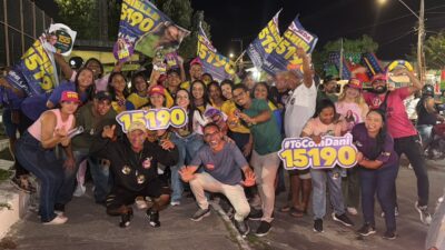 Delegada Danielle aposta em campanha de rua e faz carreata em Aracaju